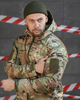 Тактичний зимовий костюм SoftShell на флісі 7.62 Tactical M мультикам (89928) - зображення 9