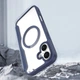 Протиударний Чохол-книжка шкіряний Dux Ducis Skin X Pro with MagSafe для Apple iPhone 16 Blue - зображення 6