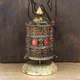 Молитовний барабан HandiCraft Мані. Мідь карбування інкрустація камінням 17 см (26848) - зображення 5