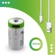 Батарейка аккумулятор CR123A с разъемом TYPE-C Smartools 700 mAh блистер - 2 шт - изображение 6