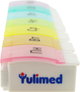 Органайзер для таблеток (таблетница) Yulimed 7 дней разноцветный (YL0409) - изображение 3