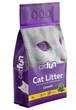 Наполнитель для кошачьих туалетов Catfun бентонитовый с ароматом лаванды, (4.2 кг) 5 л - изображение 1