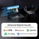 Маршрутизатор WAVLINK AX6000 Wi-Fi 6 Дводіапазонний ігровий маршрутизатор з WAN 2,5 Гбіт/с 4 x 1000 Мбіт/с LAN, Mesh - изображение 7