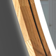 Дзеркало капсула дерев'яне з LED-підсвіткою Luxury Wood Freedom&nbsp;Natural Oak&nbsp;Дуб 50x80 см - зображення 4