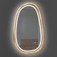 Дзеркало асиметричне дерев'яне з LED-підсвіткою Luxury Wood Dali Natural Oak Дуб 55x85 см - зображення 2