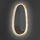 Дзеркало асиметричне дерев'яне з LED-підсвіткою Luxury Wood Dali Natural Light Ясен 55x85 см - зображення 3
