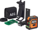 Нівелір лазерний AEG CLG220-K (20 м, 2 промені, зелений, 2xAA) - зображення 1