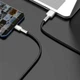 Кабель Baseus Cafule Series Metal Data Cable USB to Type-C 66W 2m Black (CAKF000201) - зображення 5