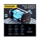 Мережевий зарядний пристрій ESSAGER Jiyue 67W GaN Table Charger 2C2A EU grey (ECT2AC-JYB0G-Z) - зображення 5