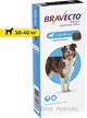 Таблетка від бліх і кліщів Bravecto (Бравекто) для собак вагою від 20 кг до 40 кг (8713184146533) - изображение 1