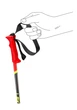 Палиці для гірських лиж Leki RACING KIDS 85см Fluorescent red/black/neon yellow (65044301-WRH) - зображення 4