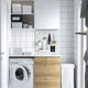 Набір аксесуарів з 7 предметів IKEA SKADIS білий, 205.864.20 - зображення 4