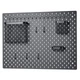 Комбінація перфорованих плит IKEA SKADIS чорний, 76x56 см, 195.465.19 - зображення 1