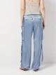 Брюки женские Zara 3313/309 S Синие (03313309400028) - изображение 2