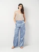 Брюки женские Zara 3313/309 S Синие (03313309400028) - изображение 3