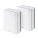 Wi-Fi Mesh система Asus ZenWiFi BT10 2pk White (90IG08Y0-MO3C40) white 23585 - зображення 1