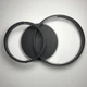 Люстра светодиодная потолочная LUMINARIA AKRILIKA ROUND 80W 3R APP 600x400x110 BLACK/CLEAR 220V IP20 с пультом ДУ для кухни, спальни, гостиной - изображение 11