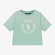 Подростковая футболка для девочки Ralph Lauren 36145942 164 см Бирюзовая (1159821651) - изображение 3