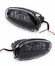 Светодиодная балка Led ПТФ противотуманная фара. Диодные птф 7 линз 70W Daewoo Lanos. Премиум Металл (05816) - изображение 1