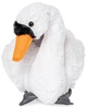 Игрушка мягконабивная Uni-Toys F70064 Лебедь Белый/Серый - изображение 2