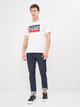Koszulka męska bawełniana Levi's Sportswear Logo Graphic 39636-0000 S Biała (5400537535160) - obraz 3