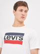 Koszulka męska bawełniana Levi's Sportswear Logo Graphic 39636-0000 S Biała (5400537535160) - obraz 4