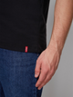 Zestaw koszulek męskich bawełniany 2 szt Levi's Slim Crewneck 79541-0001 S Czarny (5400816578291) - obraz 5