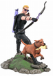 Figurka Diamond Select Toys Marvel Gallery Comic Hawkeye + Dog 23 cm (699788839126) - obraz 3