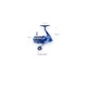Спінінгова Котушка Mr Reel Fishing Bl (розмір 2000) Миттєвий стопор (Bl - 2) - зображення 4