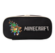 Пенал для канцелярії шкільний Кріпер Minecraft Майнкрафт чорний (AN)32664 - зображення 1