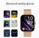 Смарт годинник жіночий Gold Passion золотий Siri IOS Android годинник для фітнесу з сенсорним екраном - зображення 3