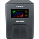 Джерело безперебійного живлення Gemix PSN-2000U 2000VA/1200W 12V/220V 7/13/18A 3xSchuko без АКБ Black (PSN-2000U) - зображення 1