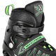 Łyżworolki Nils Extreme 2 w 1 NH11912 A 39-42 L Czarno-Zielone (5907695543100) - obraz 11