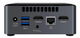 Мини ПК Intel NUC / Intel Celeron J4005 / 2 х HDMI / LAN / Wi-Fi 5 / Bluetooth 5.0 / Серый - изображение 3