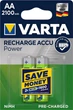 Аккумулятор VARTA RECHARGEABLE ACCU AA 2100mAh BLI 2 NI-MH R6 - зображення 3