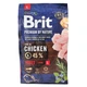 Сухий корм з куркою Brit Premium Adult L Бріт Преміум для собак великих порід 3 кг (8595602526444) - изображение 3