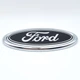 Емблема логотип Ford 114*45 мм (хром+чорний) - зображення 4