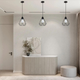 Чёрный подвес в стиле лофт "Modern Loft Light" (52-2019F-1 BK+BK) - изображение 3