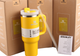 Термос термокружка Stanley Quencher H2.0 Tumbler из нержавеющей стали 1,18 л KT6007817 Yellow - изображение 6