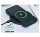 Зарядное устройство беспроводное Wireless Charger Pad Type-C Voltronic Fast Charging 15W, упаковка пакет - изображение 7