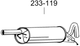 Глушник Bosal Volkswagen Passat 96-05 (233-119) - зображення 1