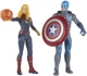 Ігровий набір Marvel Капітан Марвел і Капітан Америка "Месники" Captain America & Captain E5084 - зображення 3