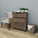 Комод FlashNika Loft КЛ-100 80 дуб сонома трюфель - зображення 2