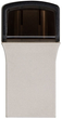 Pendrive USB Transcend JetFlash 890 128GB USB 3.1 Gen1 + Type-C Silver (TS128GJF890S) - obraz 3