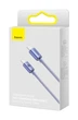 Кабель Baseus Crystal Shine Series Type-C to Type-C 100W 1.2m purple - зображення 3