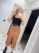 Fashions • Жіноча спідниця-олівець Goldie Fashions 54 теракот (1320-аз) - зображення 7