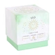 Зодіакальна ароматична свічка Elements of home fragrance з кристалами Лев. Аромат апельсин і бергамот, камінь авантюрин. - изображение 3