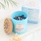 Зодіакальна ароматична свічка Elements of home fragrance з кристалами Риби. Аромат гарденія, камінь содаліт - зображення 6