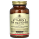 Витамин E Естественного Происхождение Vitamin E 268мг (400 IU) – 100 софтгель - изображение 1