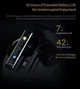 Бездротові навушники Knowledge Zenith Carol, HiFi DSP IPX5 Black/ЧОРНІ (KZC) - зображення 4